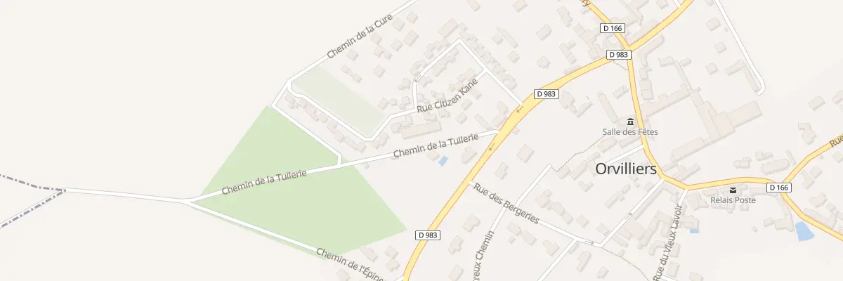 Plan du 17 Rue Orson Wells à Orvilliers