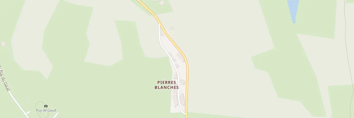 Plan du 4 Pierres Blanches à Bénévent-l’Abbaye
