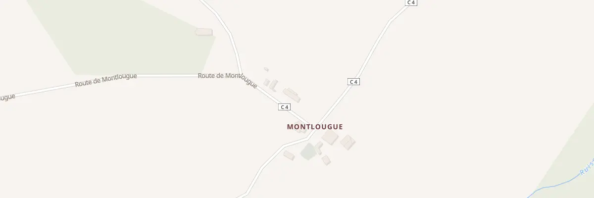 Plan du 1030 Rte de Montlougue à Grazac