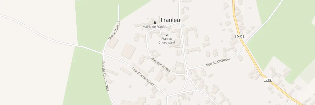 Plan du 4 Rue des Ecoles à Franleu