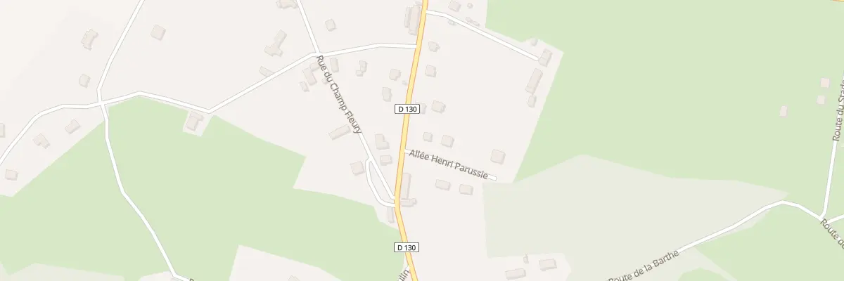 Plan du 1 All Henri Parussie à Lagraulière