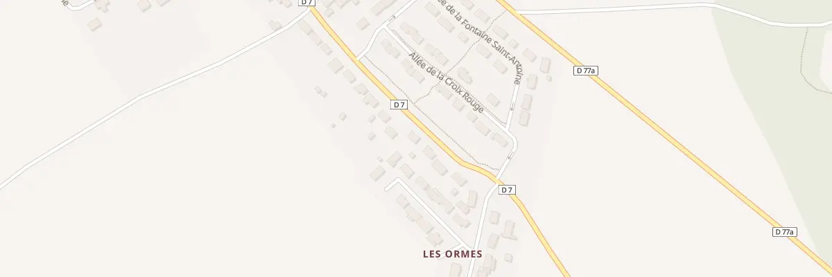 Plan du 28 Lot les Ormes à Vineuil