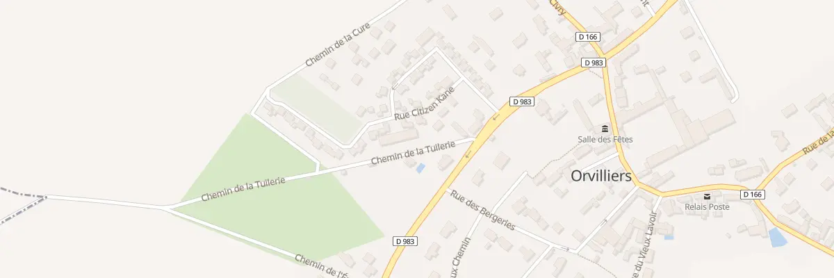 Plan du 7 Rue Citizen Kane à Orvilliers