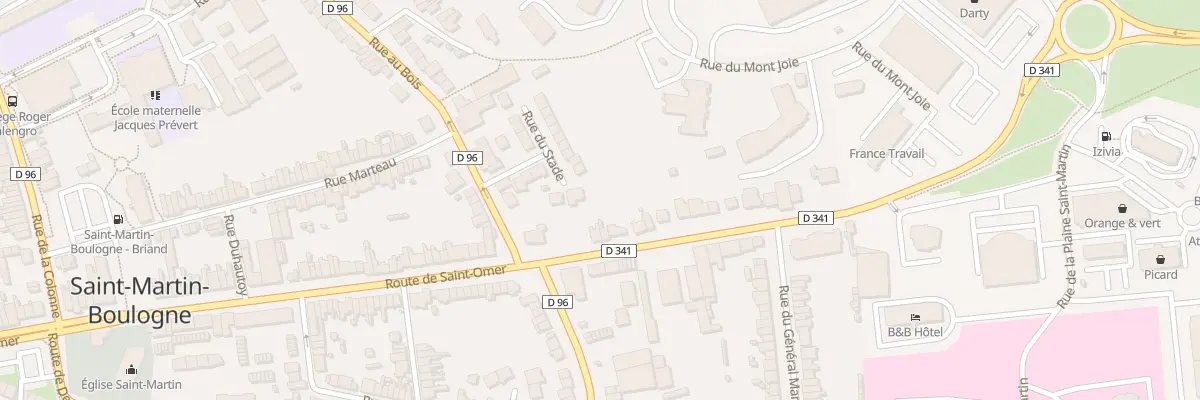 Plan du 415 Rte de Saint Omer à Saint-Martin-Boulogne
