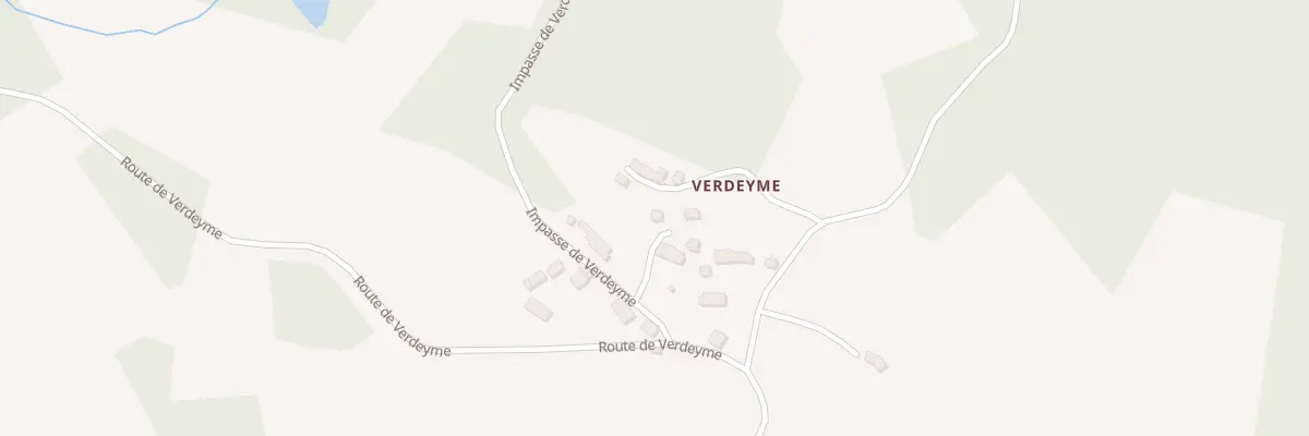 Plan du 59 Che de Verdeyme à La Croisille-sur-Briance