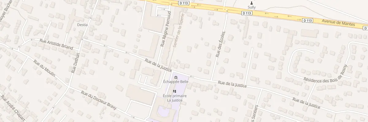 Plan du 19B Rue de la Justice à Rosny-sur-Seine