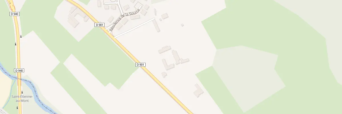 Plan du 127 Rte Nationale à Isques