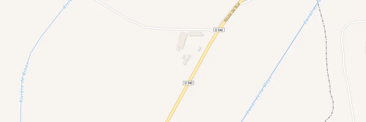 Plan du 7 Rte de Rue au Crotoy