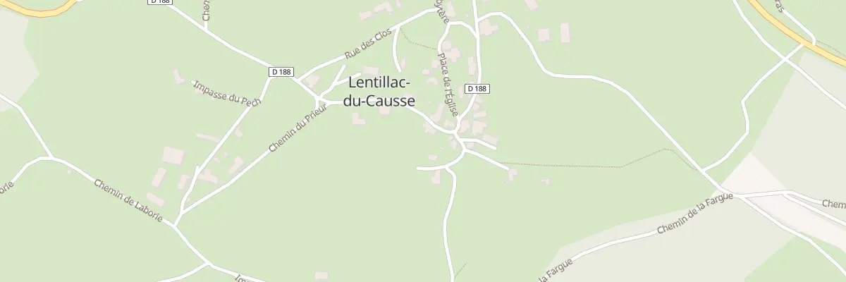 Plan du 144 Rue du Tour de Ville à Lentillac-du-Causse