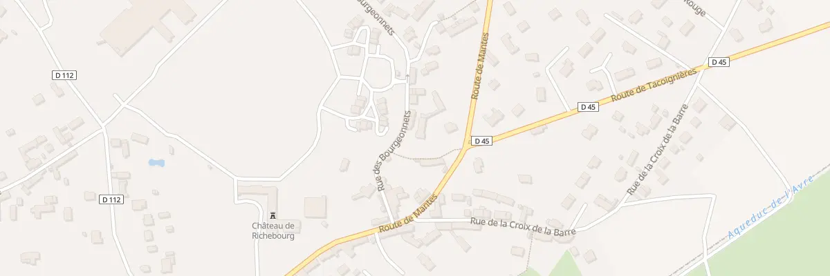 Plan du 4 Rue des Bourgeonnets à Richebourg