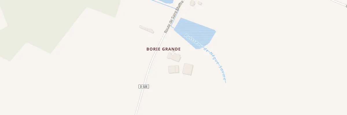 Plan du 5131 Borie Grande à Bruniquel