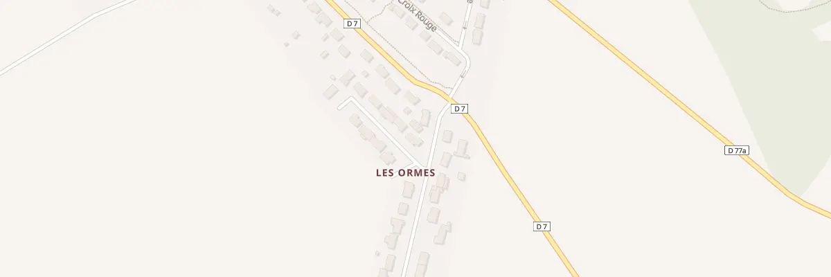 Plan du 34 Lot les Ormes à Vineuil
