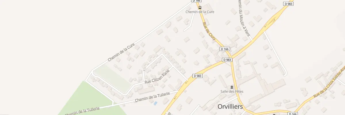 Plan du 14 Rue Orson Wells à Orvilliers