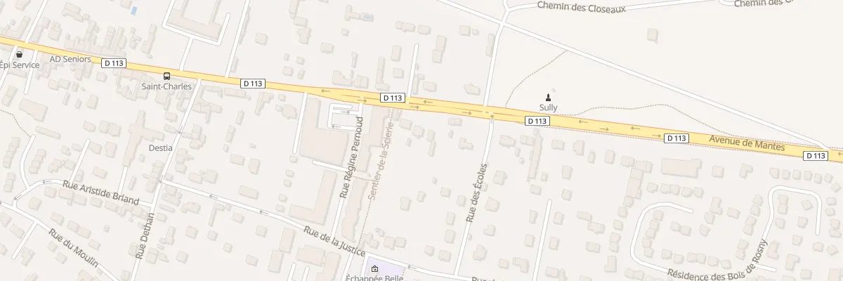 Plan du 15 Rue Nationale à Rosny-sur-Seine
