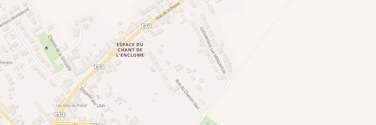 Plan du 5138 Rue du Chemin Vert à Vineuil