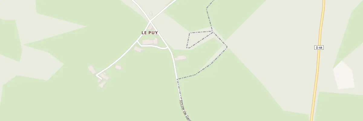 Plan du 5057 Le Puy à Saint-Pierre-Chérignat