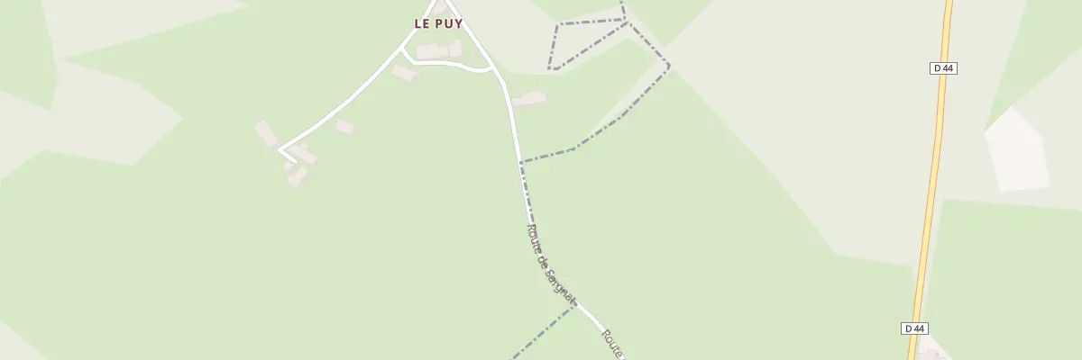 Plan du 5223 Puy de la Roche à Montboucher
