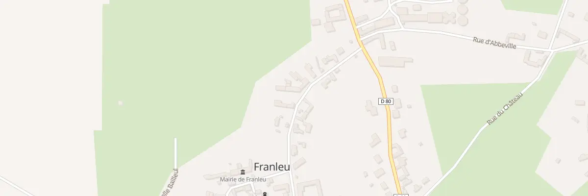 Plan du 13 Rue de l’Eglise à Franleu