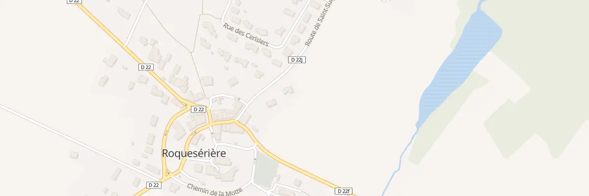 Plan du 9001 Las Gayes à Roquesérière