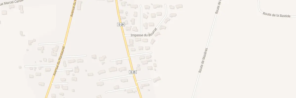 Plan du 3 Imp de la Galage à Celles