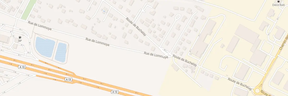 Plan du 97 Rue de Lommoye à Rosny-sur-Seine