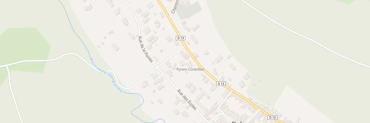 Plan du 2 Rue des Nobles à Dalou
