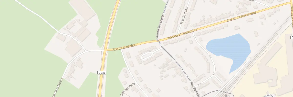 Plan du 91 Rue de Cuhem à Neufchâtel-Hardelot
