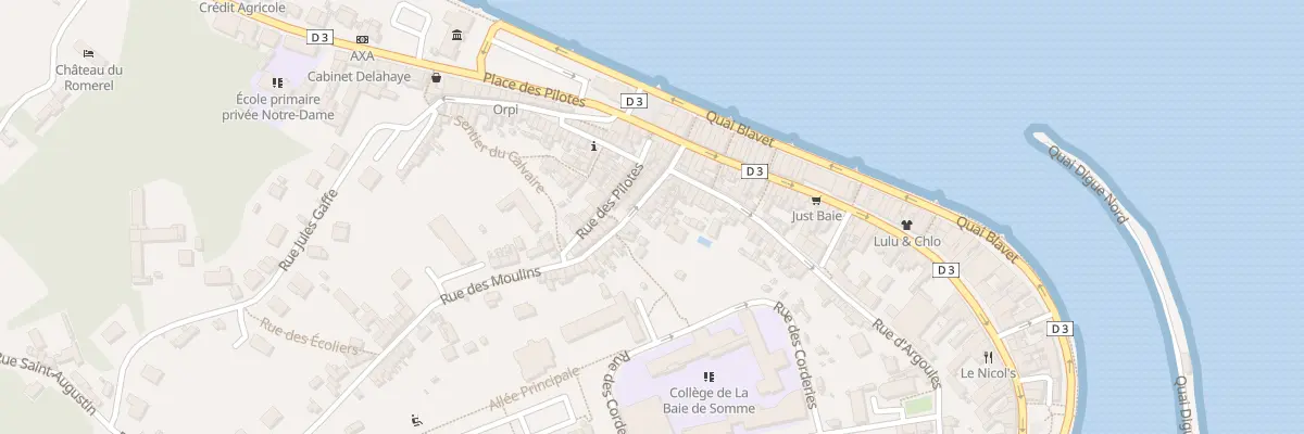 Plan du 51 Rue des Moulins à Saint-Valery-sur-Somme