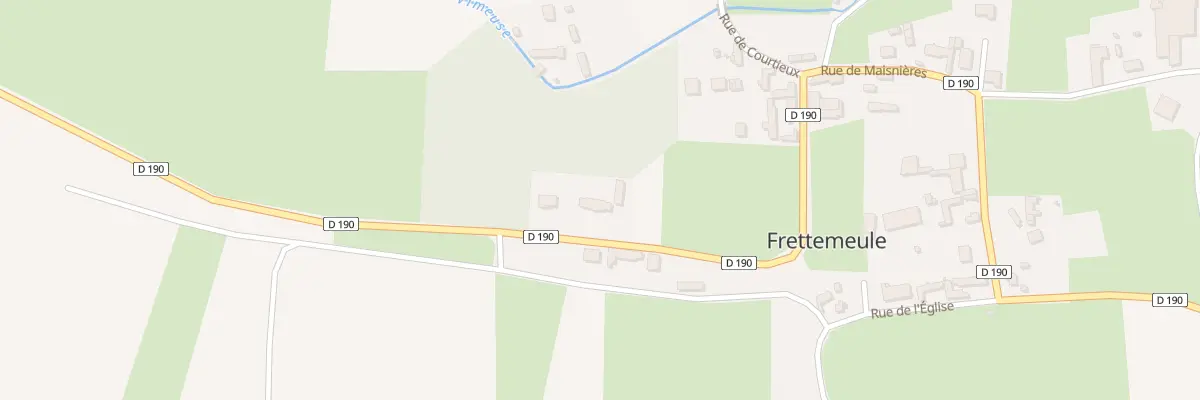 Plan du 22 Rue de Maisnières à Frettemeule