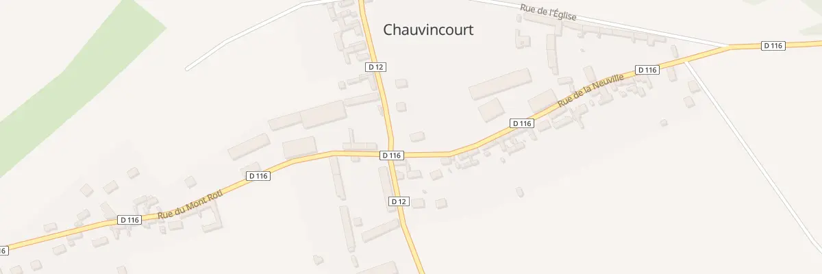 Plan du 1A Rue de la Neuville à Chauvincourt-Provemont