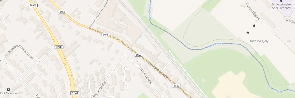 Plan du 17 Rue Huret Lagache à Condette