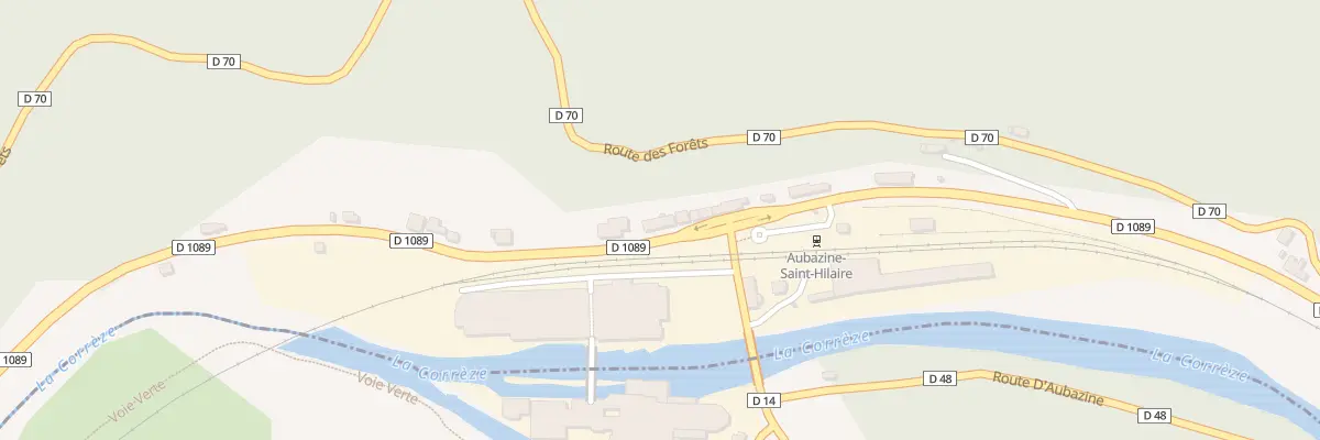Plan du 642 Rte de la Gare à Saint-Hilaire-Peyroux