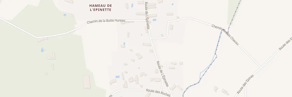 Plan du 28 Rte de l’Epinette à La Hauteville