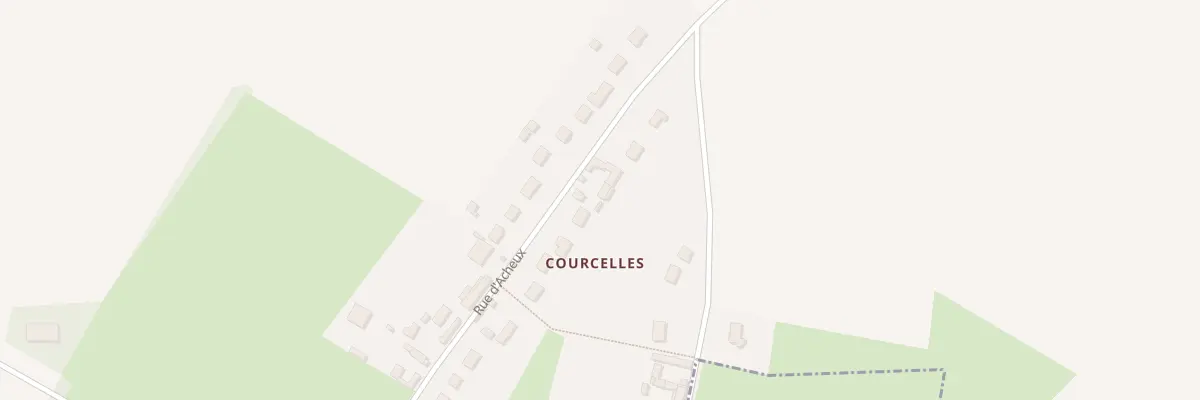 Plan du 602 Rue d’Acheux à Aigneville
