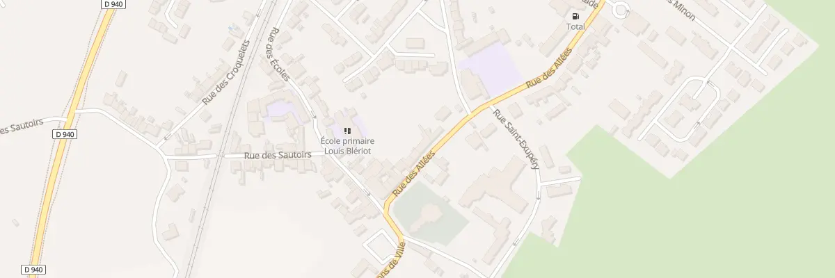 Plan du 15 Rue des Allées à Neufchâtel-Hardelot