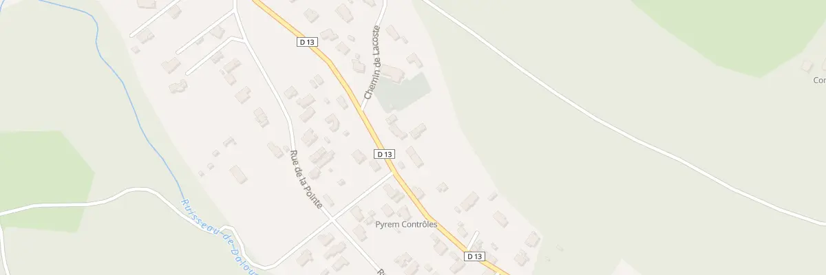 Plan du 4 Av de Varilhes à Dalou