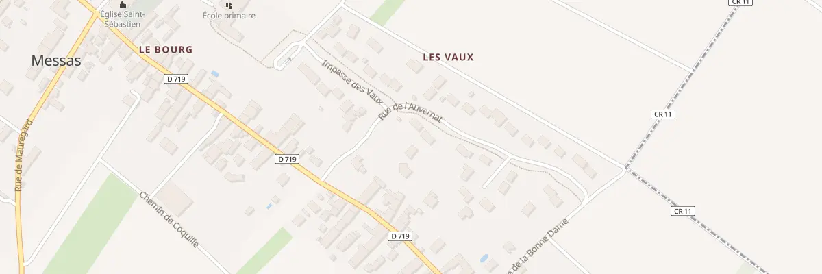 Plan du 5 Rue de l’Auvernat à Messas
