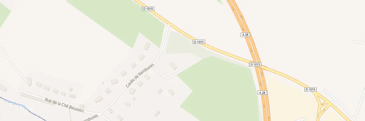 Plan du 16 Rue de la Cavee de Rambures à Bouttencourt