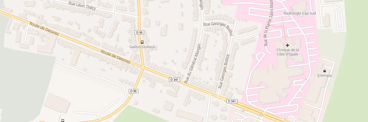 Plan du 78 Rue du General Mangin à Saint-Martin-Boulogne
