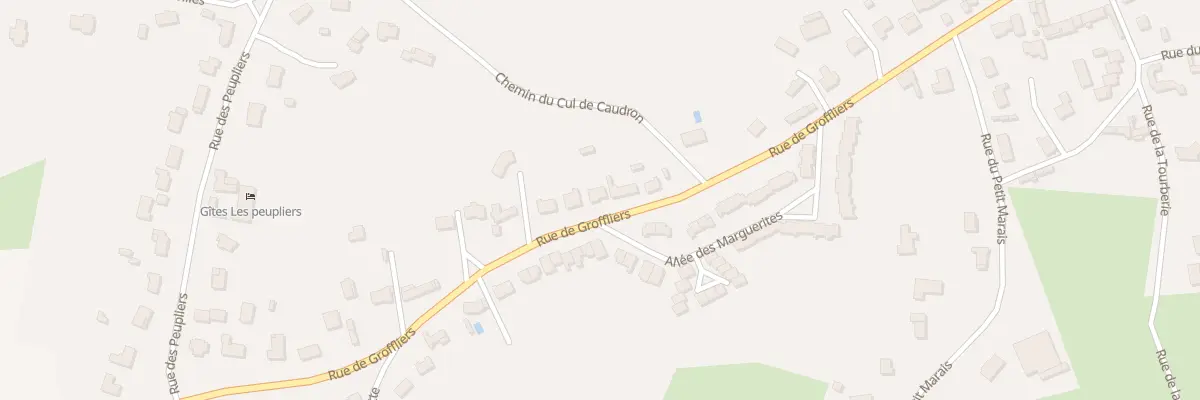 Plan du 34 Rue de Groffliers à Verton