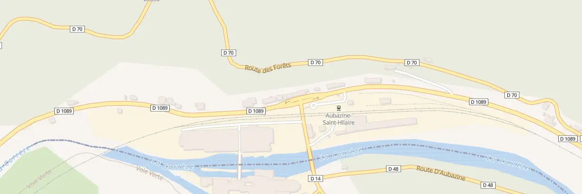 Plan du 5278 La Gare à Saint-Hilaire-Peyroux
