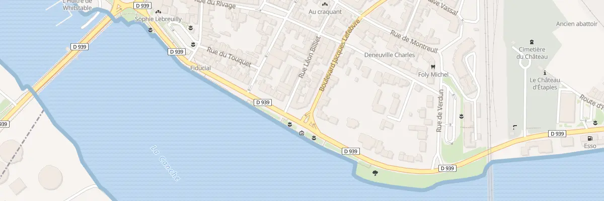 Plan du 47 Bd Billiet à Étaples