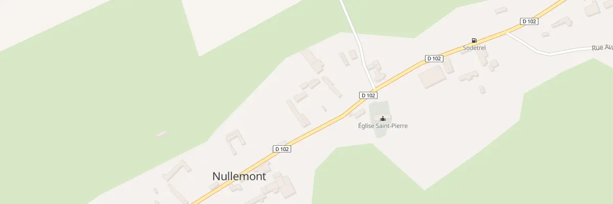 Plan du 5036 Le Bourg à Nullemont