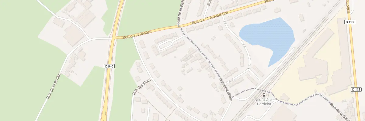 Plan du 51 Rue de Cuhem à Neufchâtel-Hardelot