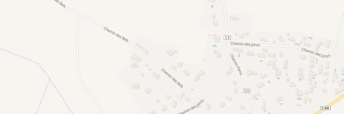 Plan du 997 Che des Bels à Buzet-sur-Tarn