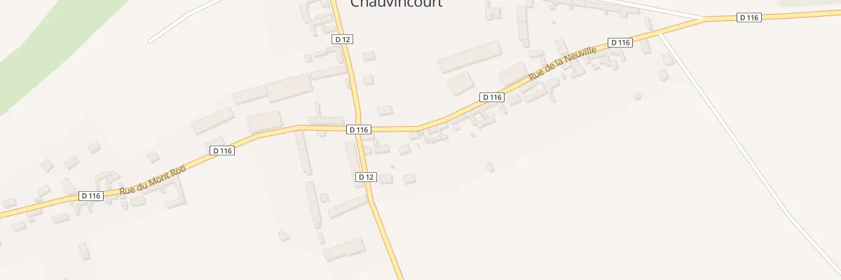 Plan du 4 Rue de la Neuville à Chauvincourt-Provemont