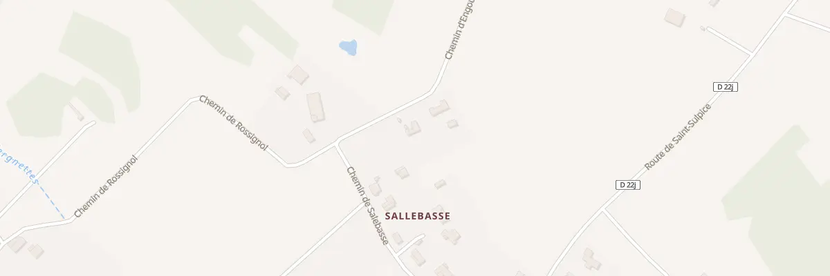 Plan du 116 Salebasse à Roquesérière