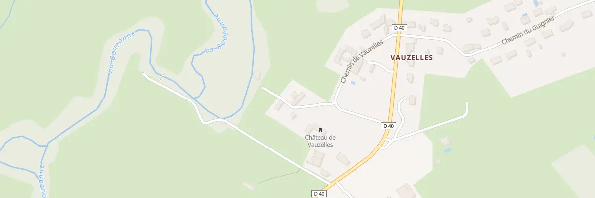 Plan du 5172 Vauzelle à Velles