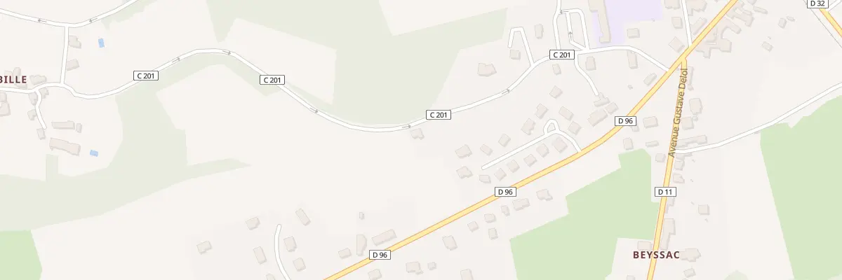 Plan du 11 Rte de Rombach-le-Franc au Vignon-en-Quercy