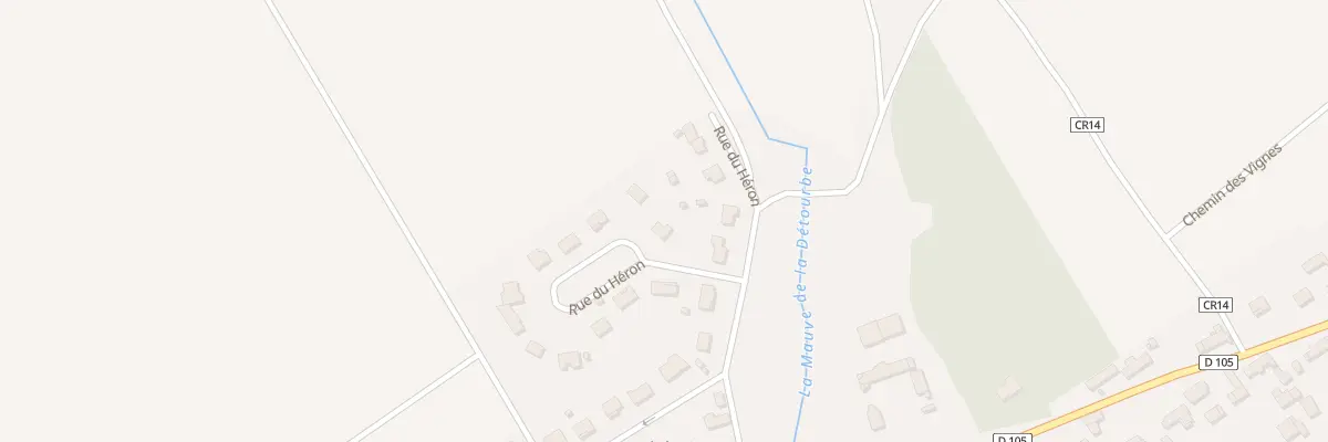 Plan du 441 Rue du Héron à Baccon